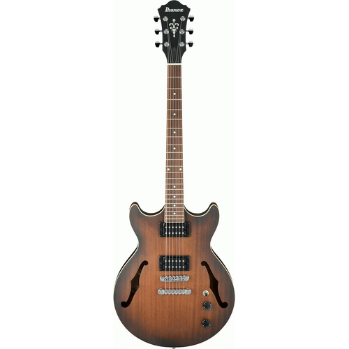IBANEZ ARTCORE AM53 6 String Hollow Body Electric Guitar in Tobacco Flat