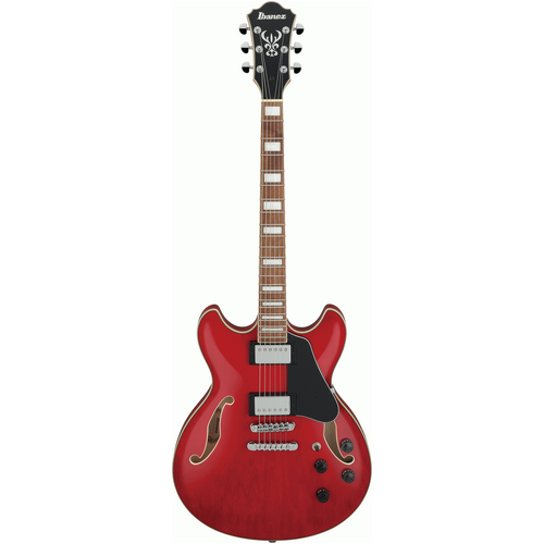 IBANEZ ARTCORE AS73 6 String Hollow Body Electric Guitar in Transparent Cherry Red