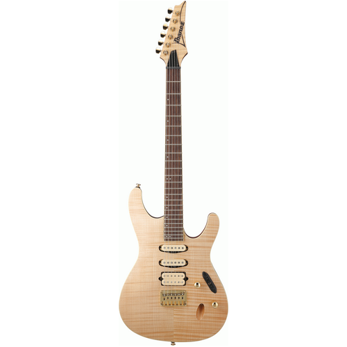 IBANEZ S SEW761FM 6 String Electric Guitar in Natural Flat