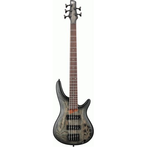 IBANEZ SR SR605E 5 String Electric Bass in Black Stained Burst