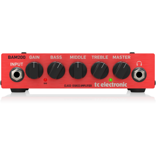 TC ELECTRONIC BAM200 200 Watt Portable Micro Bass Amplifier Head