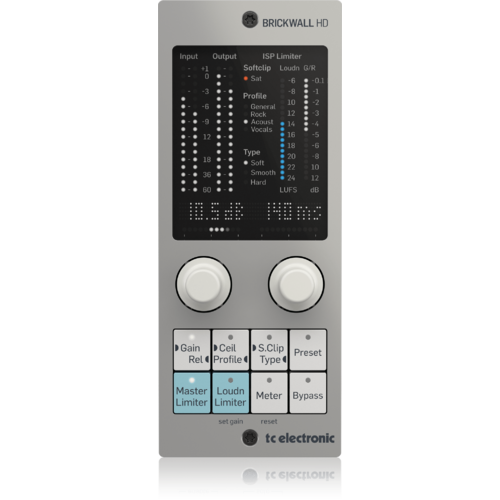 TC ELECTRONIC BRICKWALL HD Native Brickwall HD-DT Limiter Plug-In with Optional Hardware Interface