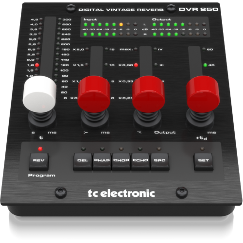 TC ELECTRONIC DVR250 NATIVE/DVR250-DT Desktop Interface with Intuitive Hands-on Control