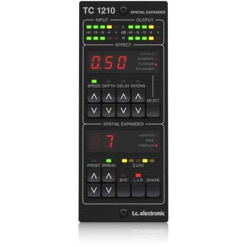TC ELECTRONIC TC1210 NATIVE/TC1210-DT Unique Spatial Expander Plug-in with Optional Hardware Controller and Signature Presets