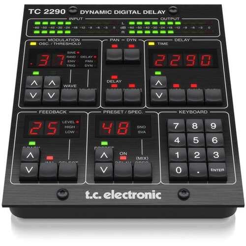 TC ELECTRONIC TC2290 NATIVE/TC2290-DT Dynamic Delay Plug-in with Optional Hardware Desktop Controller and Signature Presets
