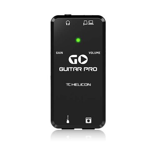 TC HELICON GO GUITAR PRO High-Definition Guitar Interface for Mobile Devices