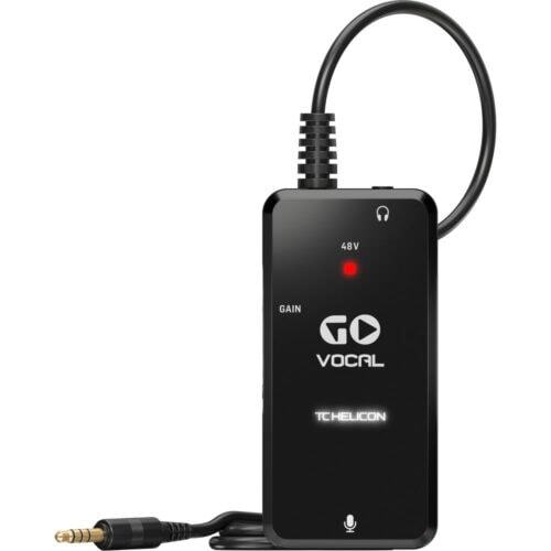 TC HELICON GO VOCAL High-Quality Microphone Preamp for Mobile Devices