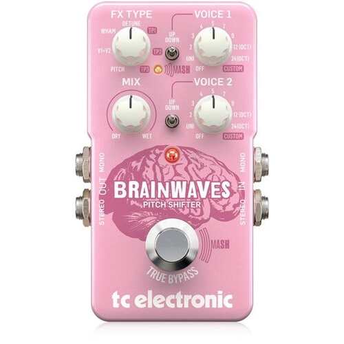 TC ELECTRONIC BRAINWAVES Pitch Shifter Guitar Pedal with Studio-Grade Algorithms