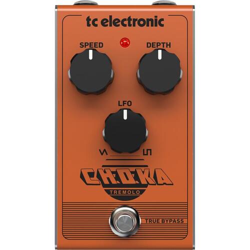 TC ELECTRONIC CHOKA TREMOLO Guitar Effects Pedal