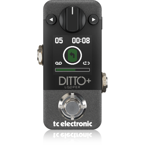 TC ELECTRONIC DITTO PLUS LOOPER Guitar Effects Pedal
