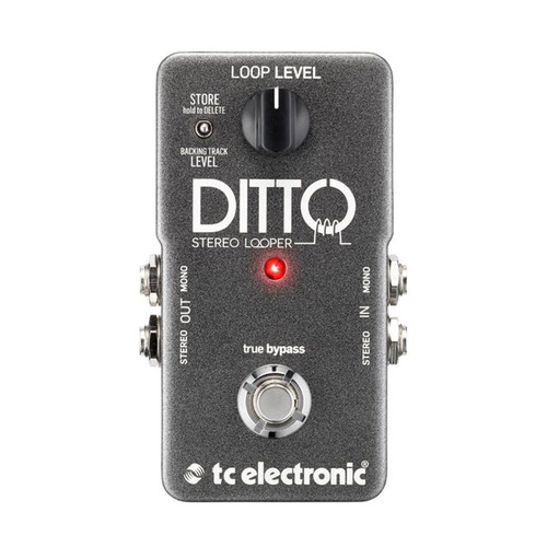 TC ELECTRONIC DITTO STEREO LOOPER Guitar Effects Pedal