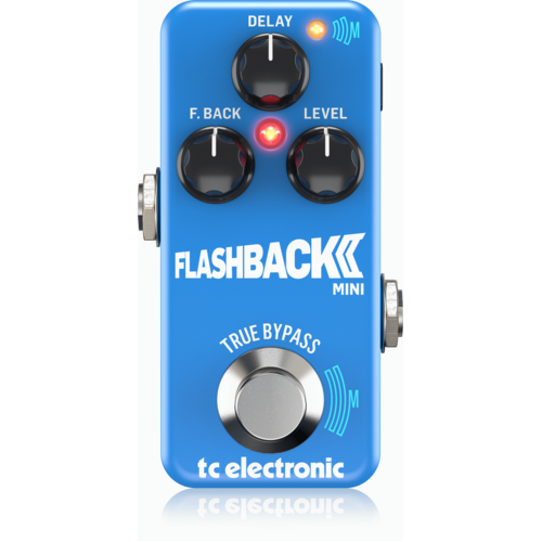 TC ELECTRONIC FLASHBACK 2 Mini Delay Guitar Effects Pedal