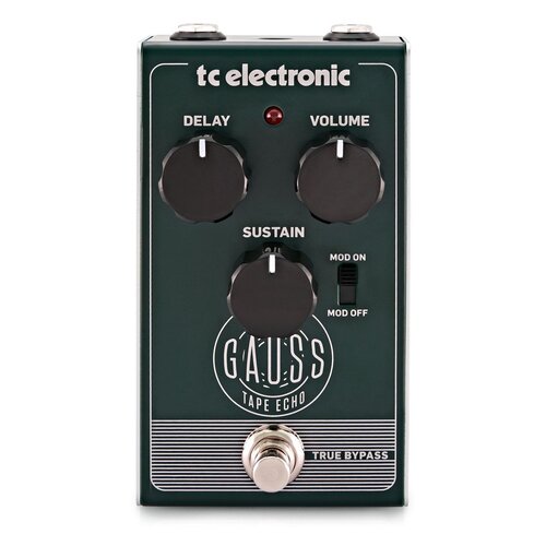 TC ELECTRONIC GAUSS TAPE ECHO Guitar Effects Pedal