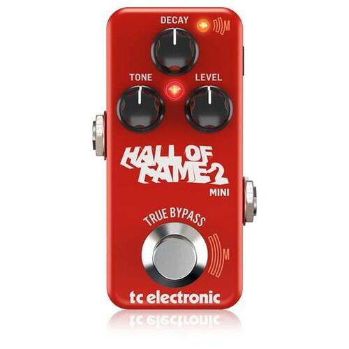 TC ELECTRONIC HALL OF FAME 2 Mini Reverb Guitar Effects Pedal