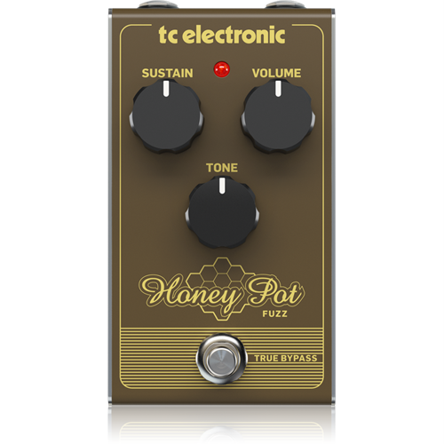 TC ELECTRONIC HONEY POT Fuzz Guitar Effects Pedal