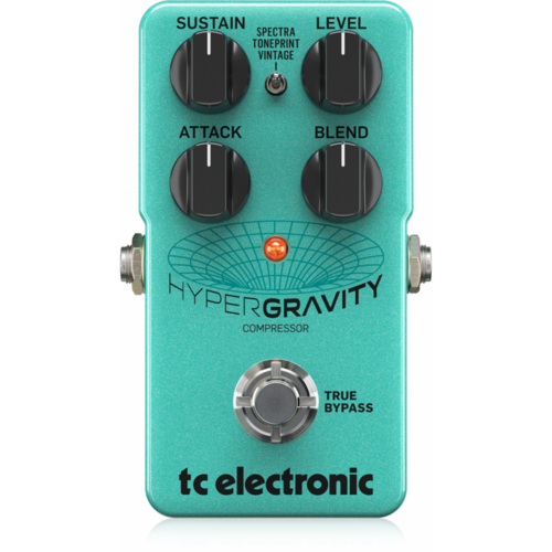 TC ELECTRONIC HYPERGRAVITY Compressor Guitar Effects Pedal