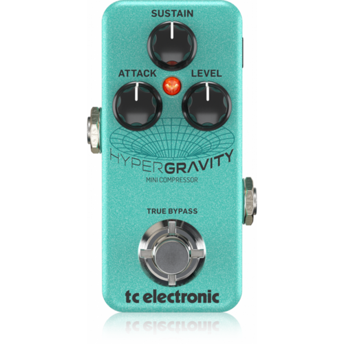 TC ELECTRONIC HYPERGRAVITY Mini Compressor Guitar Effects Pedal