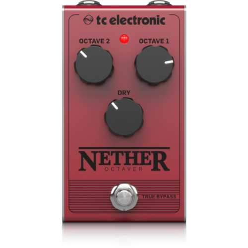 TC ELECTRONIC NETHER OCTAVER Guitar Effects Pedal