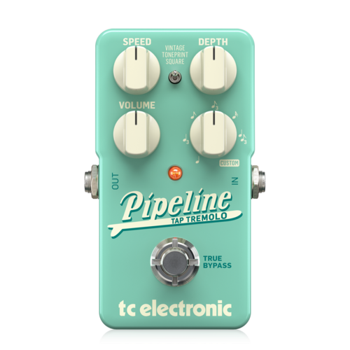 TC ELECTRONIC PIPELINE TAP TREMOLO Guitar Effects Pedal