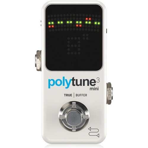 TC ELECTRONIC POLYTUNE 3 Mini Guitar Effects Pedal