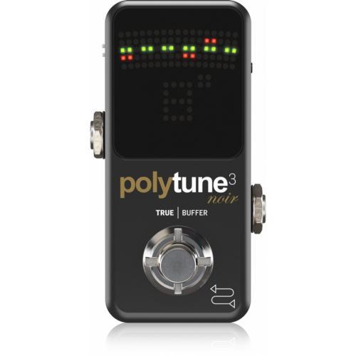 TC ELECTRONIC POLYTUNE 3 NOIR Guitar Effects Pedal