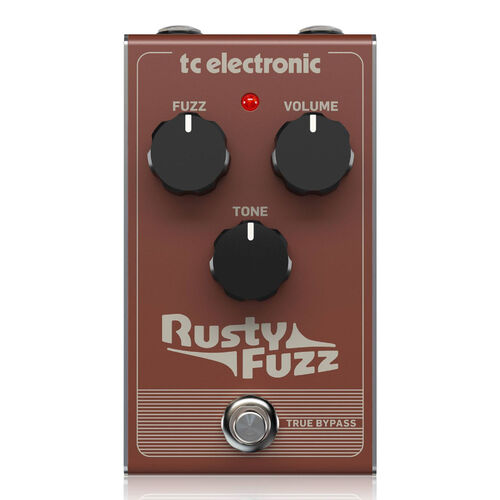 TC ELECTRONIC RUSTY Fuzz Guitar Effects Pedal