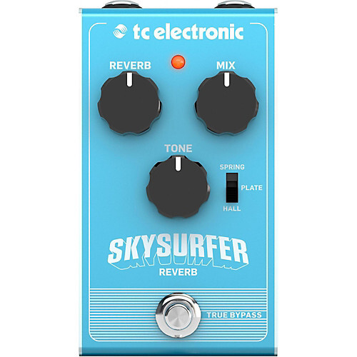 TC ELECTRONIC SKYSURFER Reverb Guitar Effects Pedal