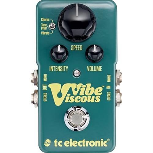 TC ELECTRONIC VISCOUS VIBE Guitar Effects Pedal