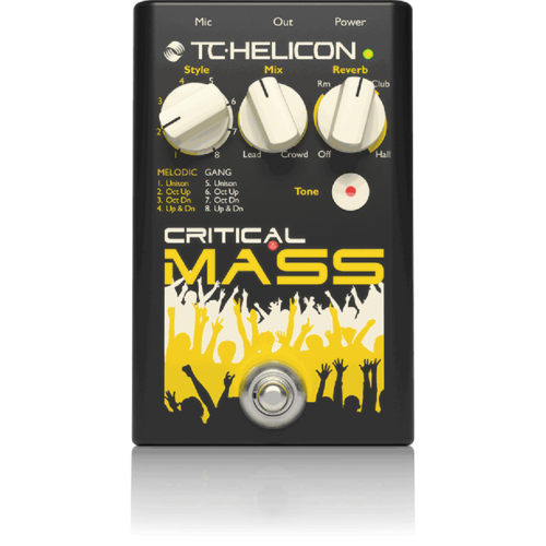 TC HELICON CRITICAL MASS Vocal Stompbox