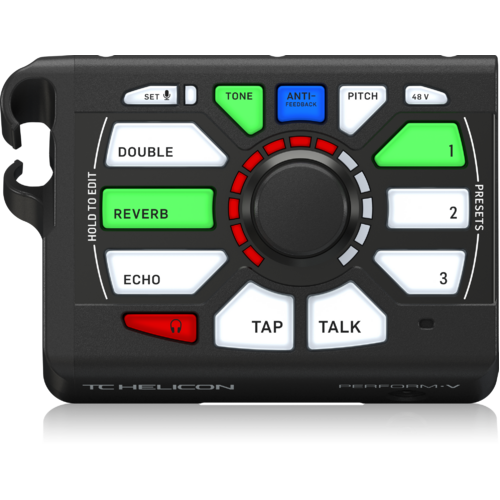 TC HELICON PERFORM-V Black Vocal Processor