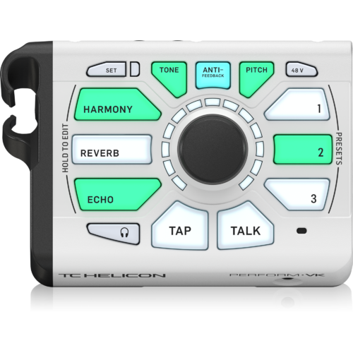 TC HELICON PERFORM-VK White Keyboard Controlled Vocal Processor