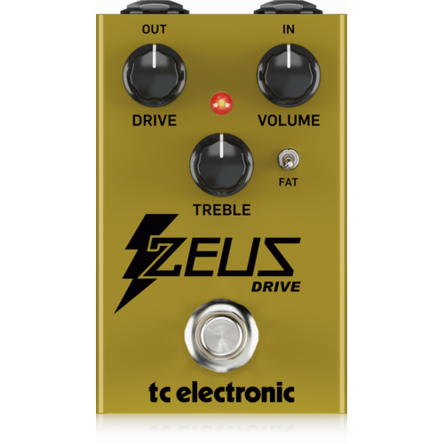 TC ELECTRONIC ZEUS DRIVE Overdrive Guitar Effects Pedal