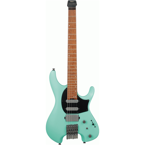 IBANEZ Q54 SFM PREMIUM Electric Guitar with Wizard C 3 piece Roasted Maple/Bubinga Neck in Sea Foam Green Matte & Gig Bag