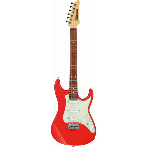 IBANEZ AZES31 VM 6 String Electric Guitar with Maple Neck in Vermilion