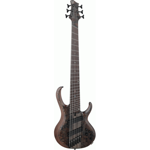 IBANEZ BTB806MS TGF MULTI SCALE 6 String Electric Bass Guitar Transparent Gray Flat