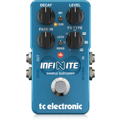 TC ELECTRONIC INFINITE Sample Sustain Effects pedal