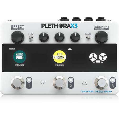 TC ELECTRONIC PLETHORA X3 Toneprint Pedalboard