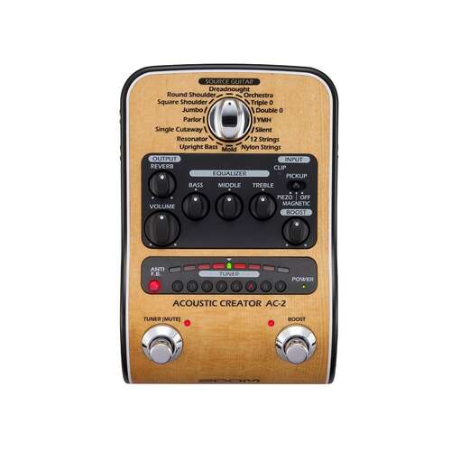 ZOOM AC-2 Acoustic Effects and Amp Simulator