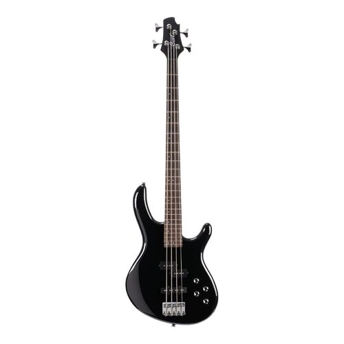 CORT ACTION PLUS 4 String Electric Bass Guitar in Gloss Black