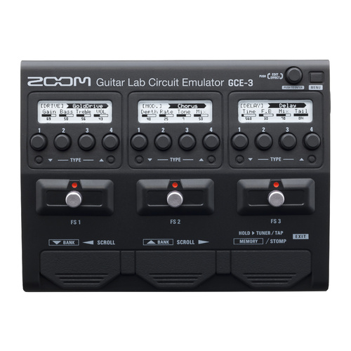 ZOOM GUITAR LAB GCE-3 Compact USB Interface with Guitar Effects