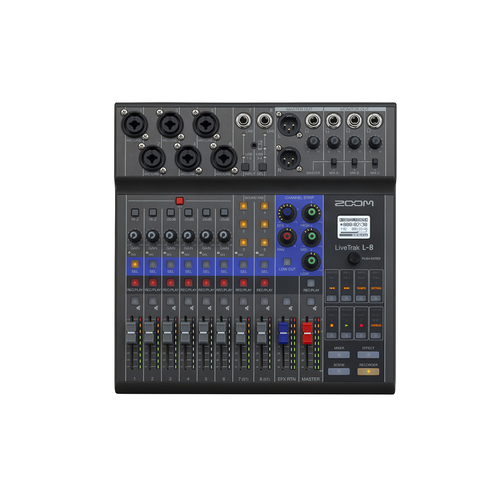 ZOOM LIVETRACK L-8 08 Channel Digital Mixer Recorder