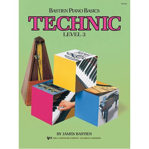 BASTIEN PIANO BASICS TECHNIC Level 3