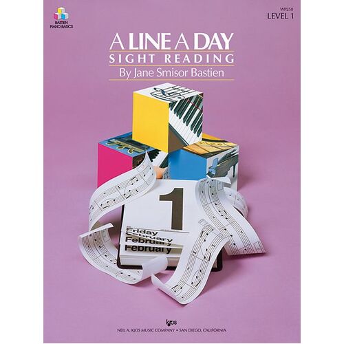 A LINE A DAY SIGHT READING Level 1