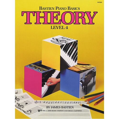 BASTIEN PIANO BASICS THEORY Level 4
