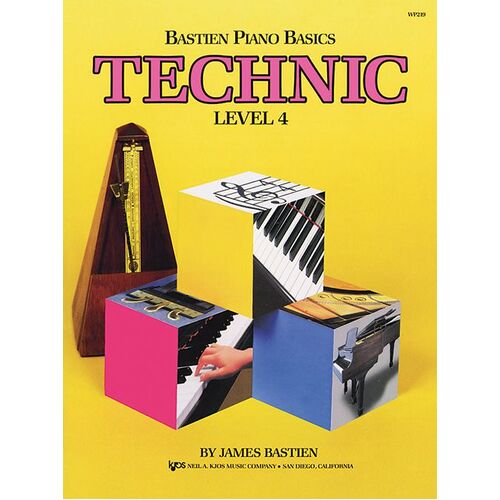 BASTIEN PIANO BASICS TECHNIC Level 4