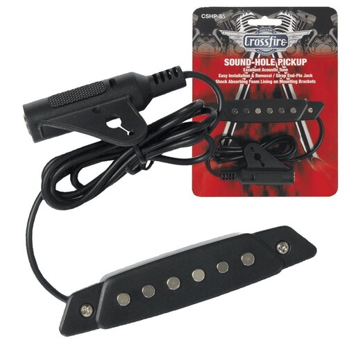 CROSSFIRE Sound-Hole Single Coil Pickup CSHP-85-BLK