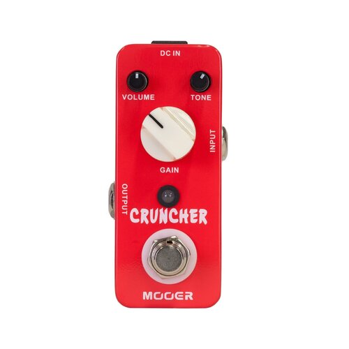 MOOER CRUNCHER MEP-CR High Gain Distortion Micro Guitar Effects Pedal