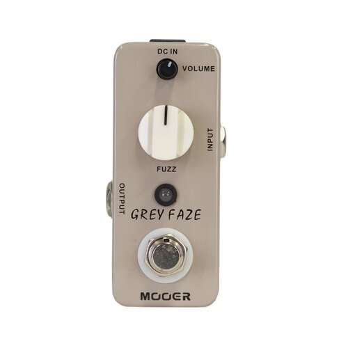 MOOER GREY FAZE MEP-GF Vintage Fuzz Micro Guitar Effects Pedal