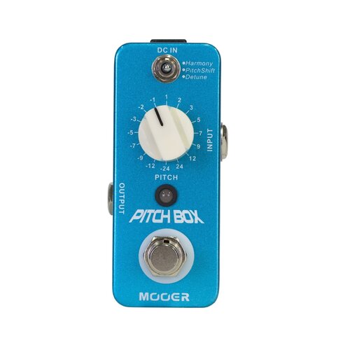 MOOER PITCH BOX MEP-PB Harmony and Pitch Shifter Micro Guitar Effects Pedal