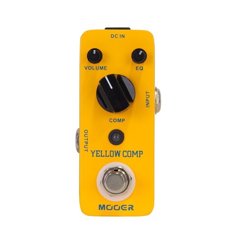 MOOER YELLOW COMP MEP-YC Compressor Micro Guitar Effects Pedal